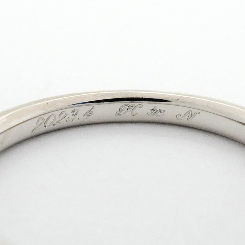 5jpb0217】ティファニー リング ハーモニー ハーフエタニティ Pt950
