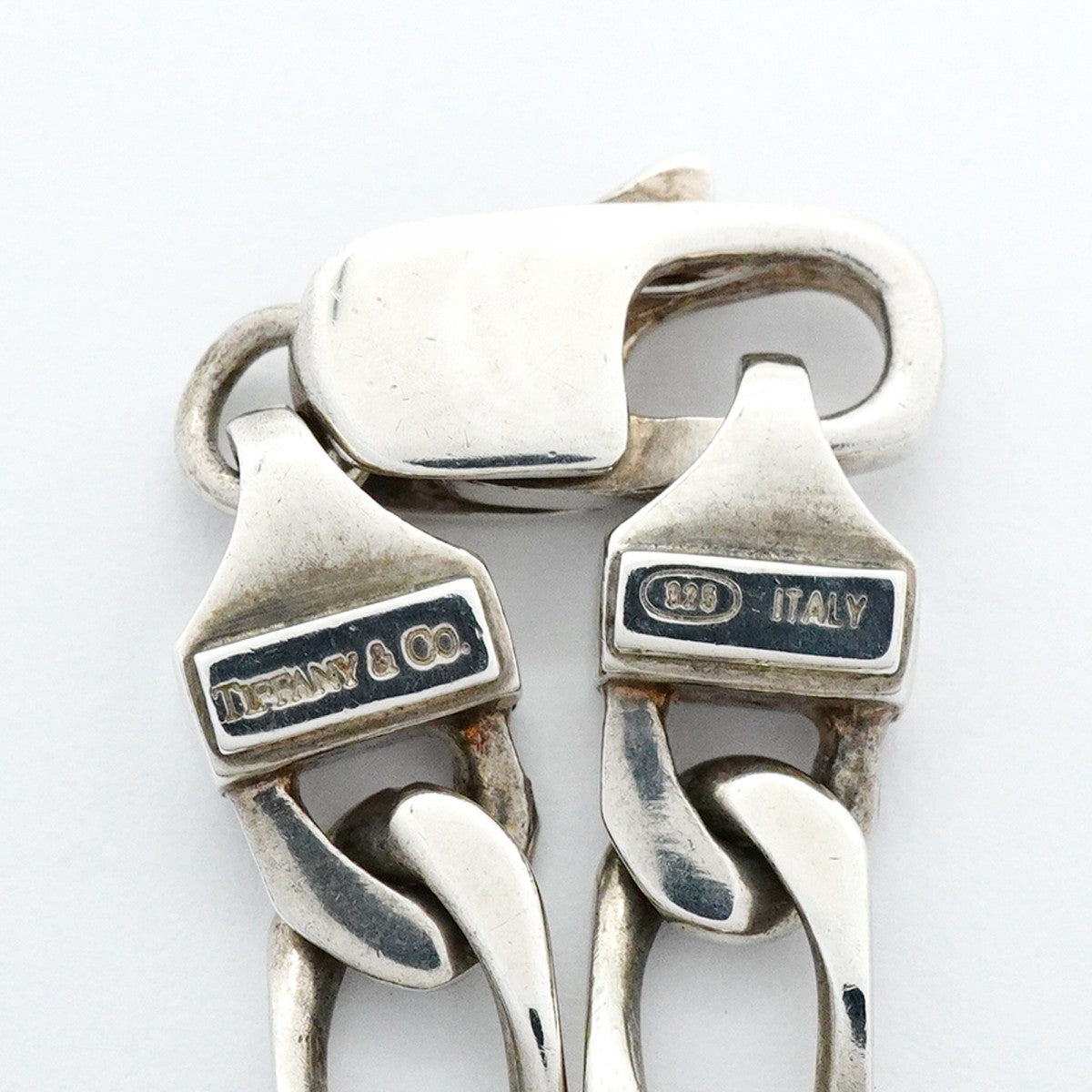 5jpb0221】ティファニー ブレスレット フィガロチェーン K18YG