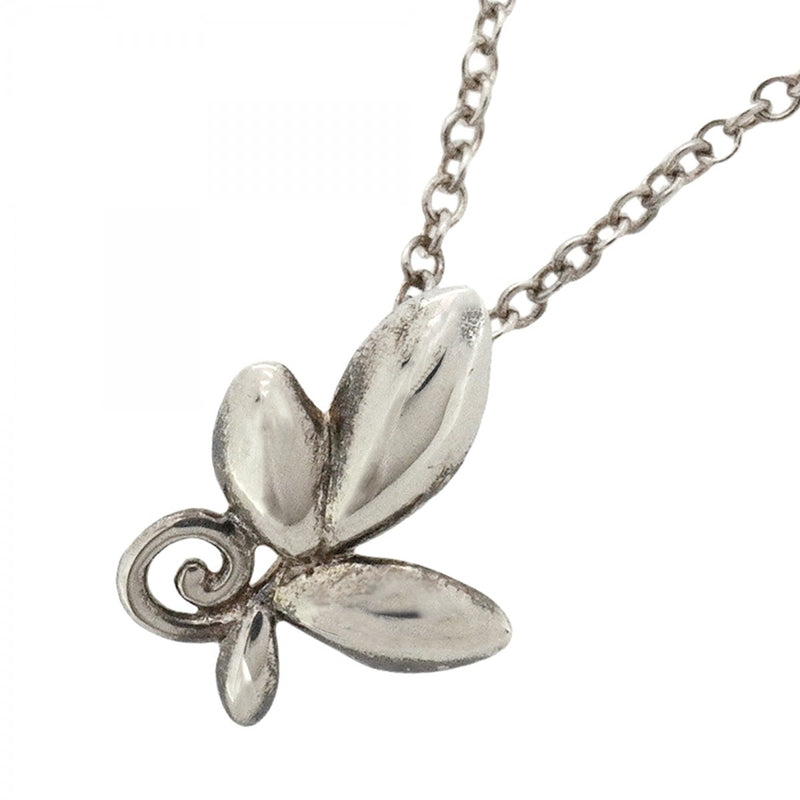 5jpb0255】ティファニー ネックレス オリーブリーフ シルバー925【中古