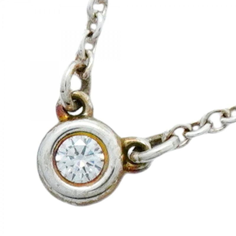 【週末セール】ティファニー　バイザヤード　シルバー925 ネックレス 5jpb0266】ティファニー ネックレス バイザヤード 1PD シルバー925