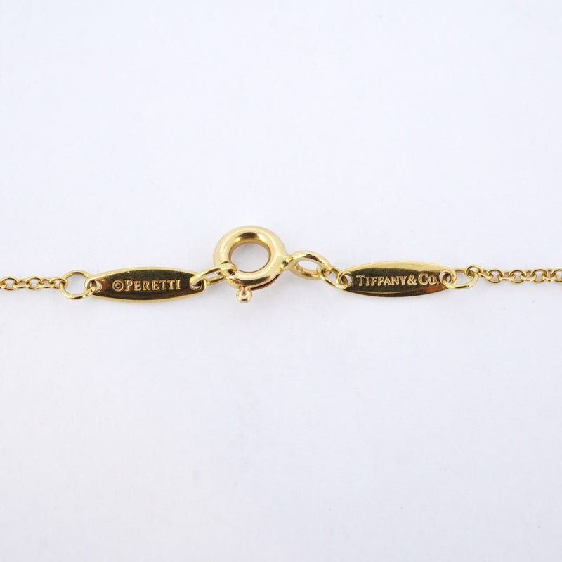 5jpb0320】ティファニー ネックレス バイザヤード 1PD K18YG イエロー