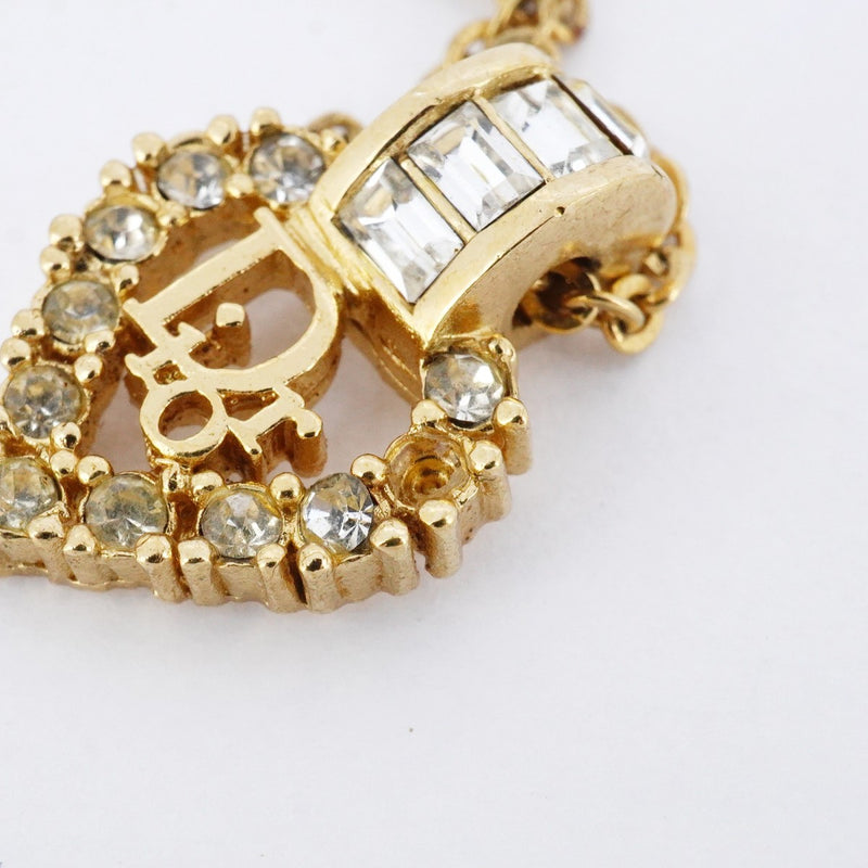 5jpb0331】クリスチャンディオール ネックレス ディオールロゴ ハート