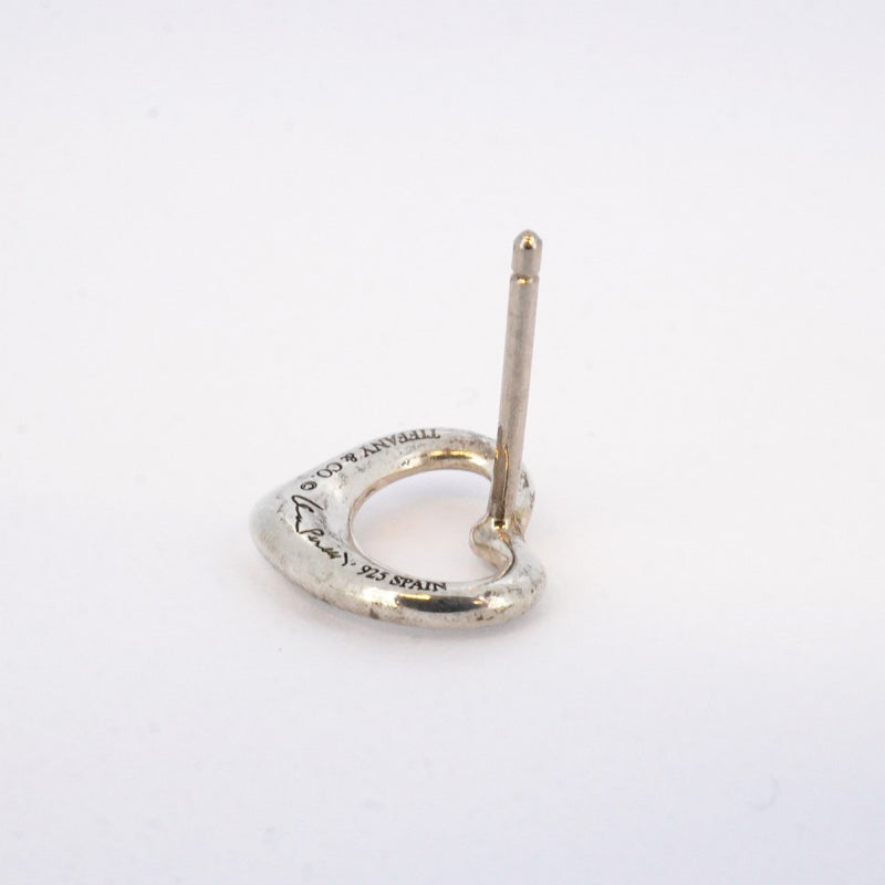 5jpb0350】ティファニー ピアス オープンハート シルバー925【中古