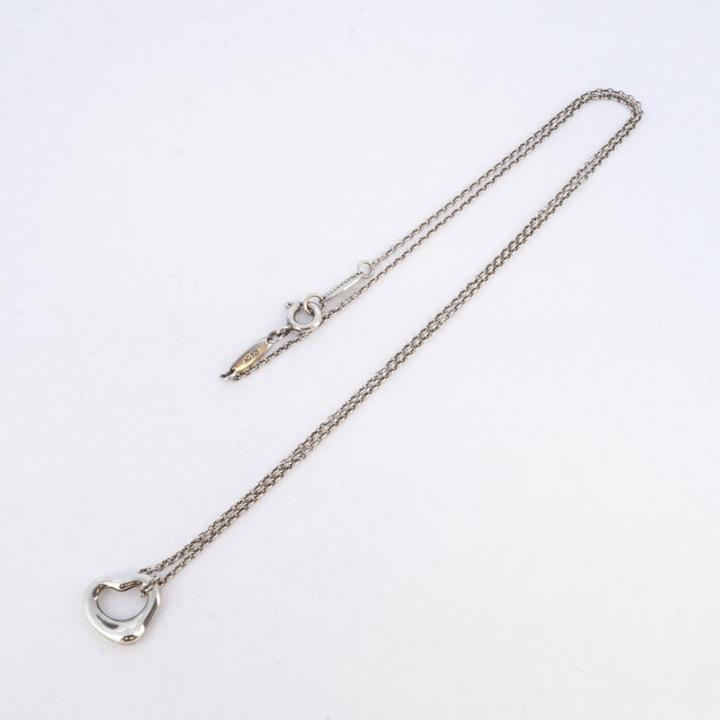 5jpb0354】ティファニー ネックレス オープンハート シルバー925【中古