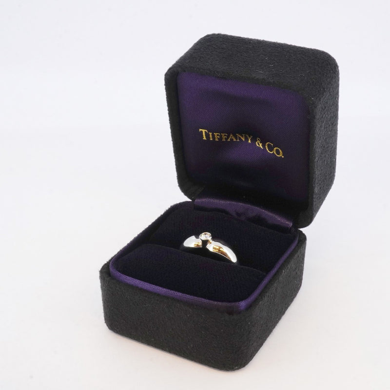 5jpb0355】ティファニー リング ダブルティアドロップ 1PD Pt950