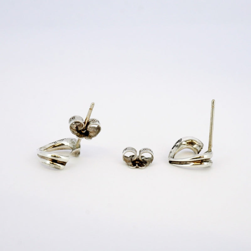 5jpb0363】ティファニー ピアス テンダネスハート シルバー925【中古