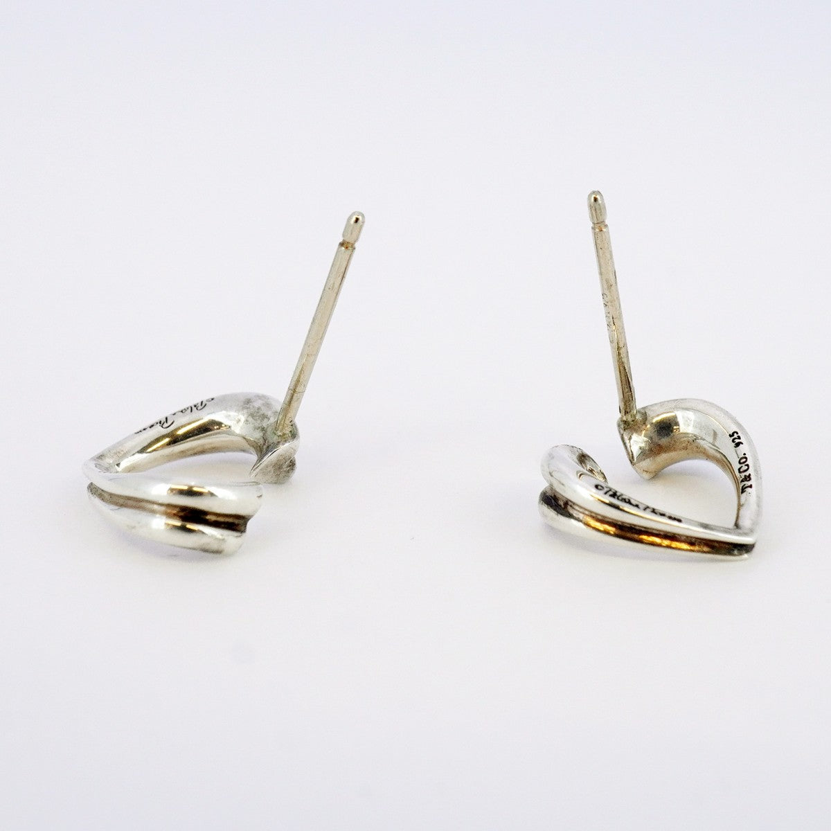 5jpb0363】ティファニー ピアス テンダネスハート シルバー925【中古