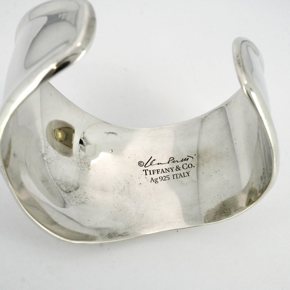 5jpb0374】ティファニー バングル スモールボーンカフ シルバー925