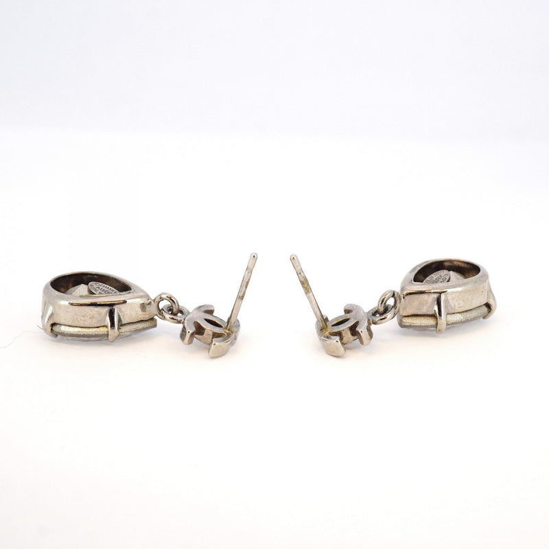 5jpb0384】シャネル ピアス ココマーク メタル ラインストーン