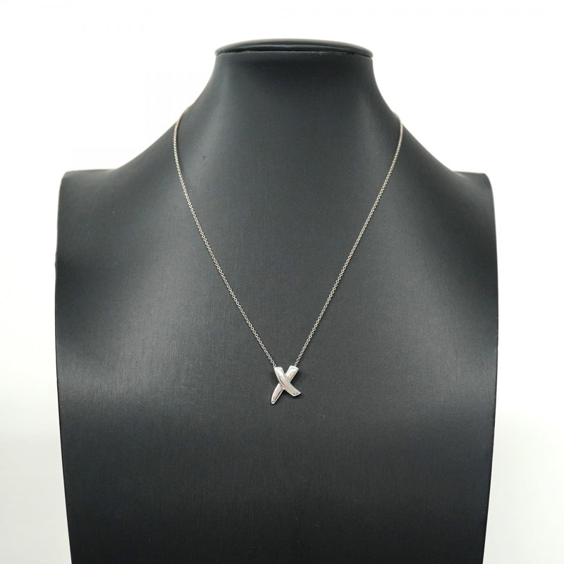 5jpb0415】ティファニー ネックレス キス シルバー925【中古