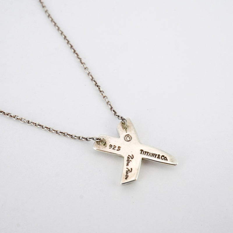 5jpb0415】ティファニー ネックレス キス シルバー925【中古