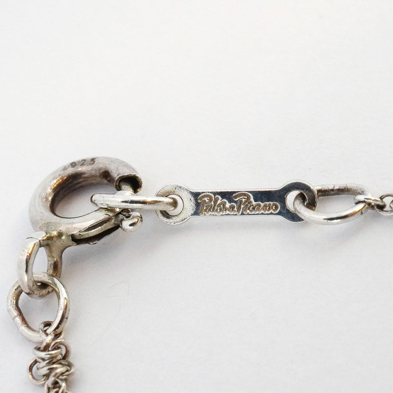 5jpb0415】ティファニー ネックレス キス シルバー925【中古