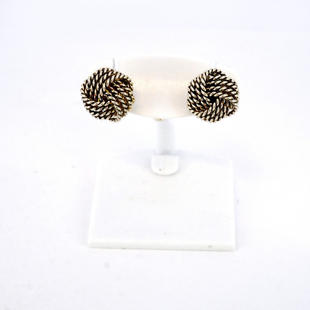 5jpb0420】ティファニー ピアス サマセット/メッシュ シルバー925