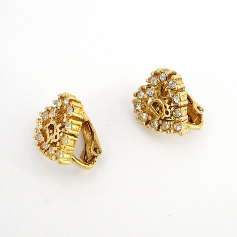 5jpb0422】クリスチャンディオール イヤリング ディオールロゴ ハート