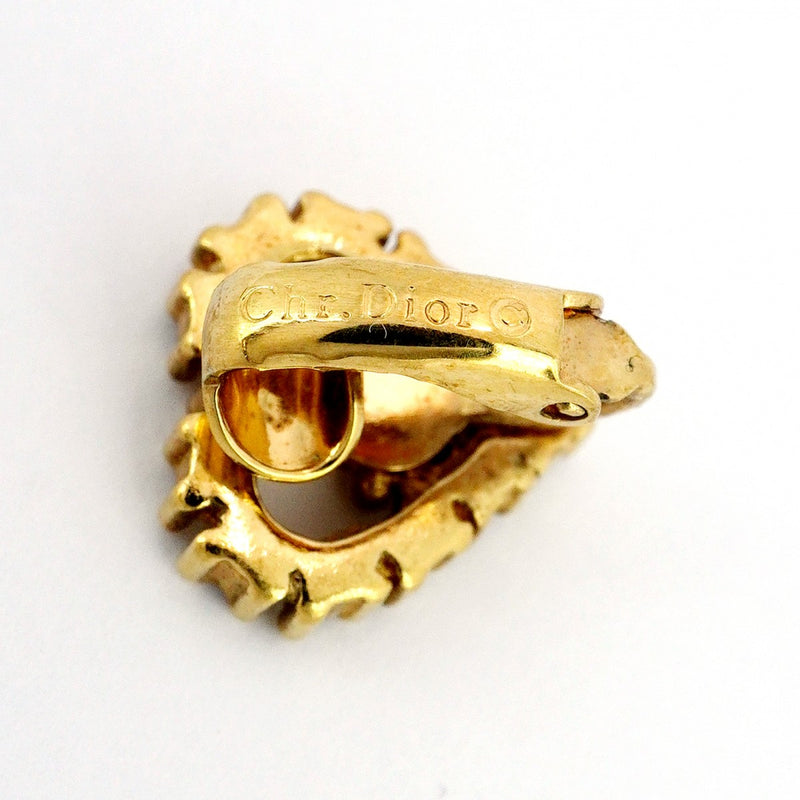 5jpb0422】クリスチャンディオール イヤリング ディオールロゴ ハート