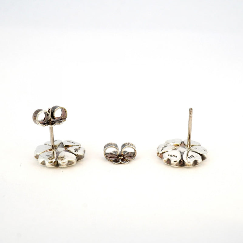 5jpb0429】ティファニー ピアス クラウンオブハート シルバー925【中古
