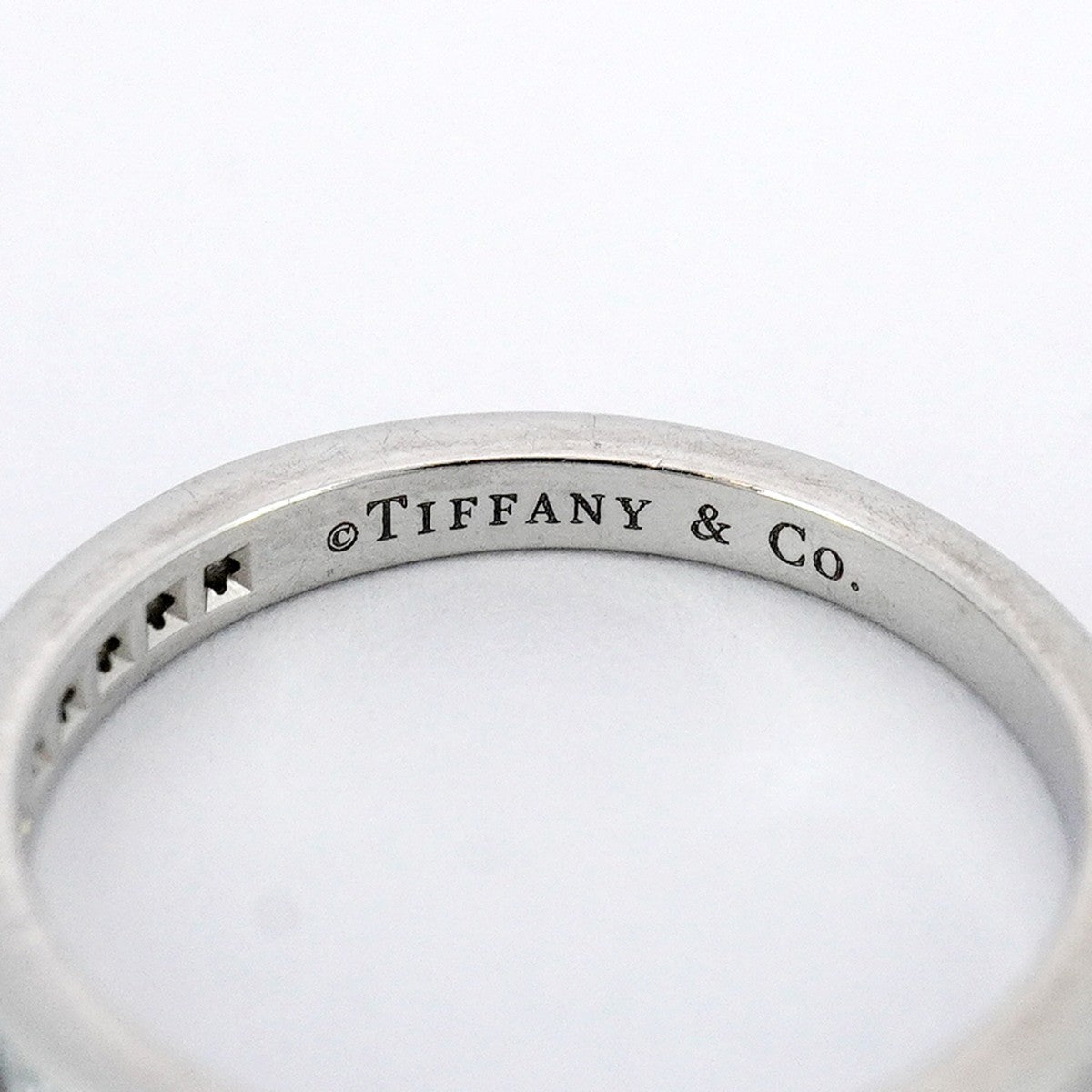 【新品仕上げ】 ティファニー セッティング エタニティ プラチナ　10号 新品仕上げ】 ティファニー セッティング エタニティ プラチナ 10号