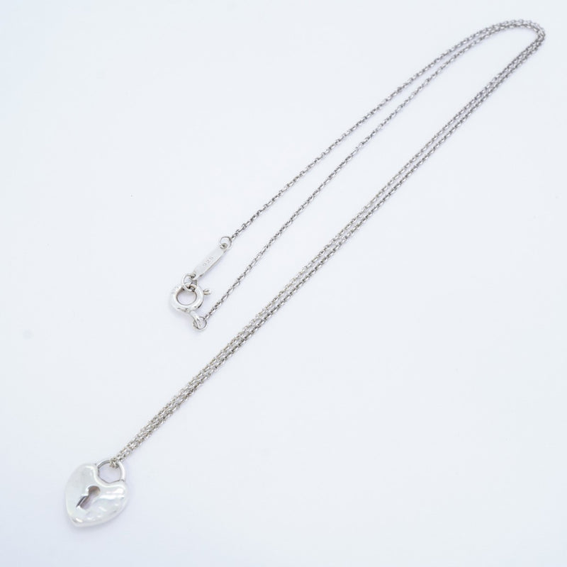5jpb0457】ティファニー ネックレス ハートロック シルバー925【中古