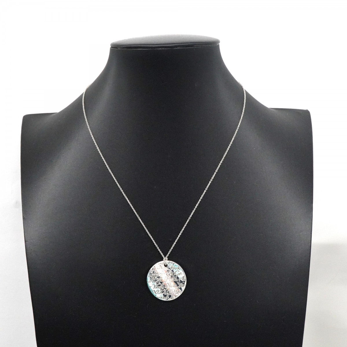 5jpb0462】ティファニー ネックレス ノーツ シルバー925【中古