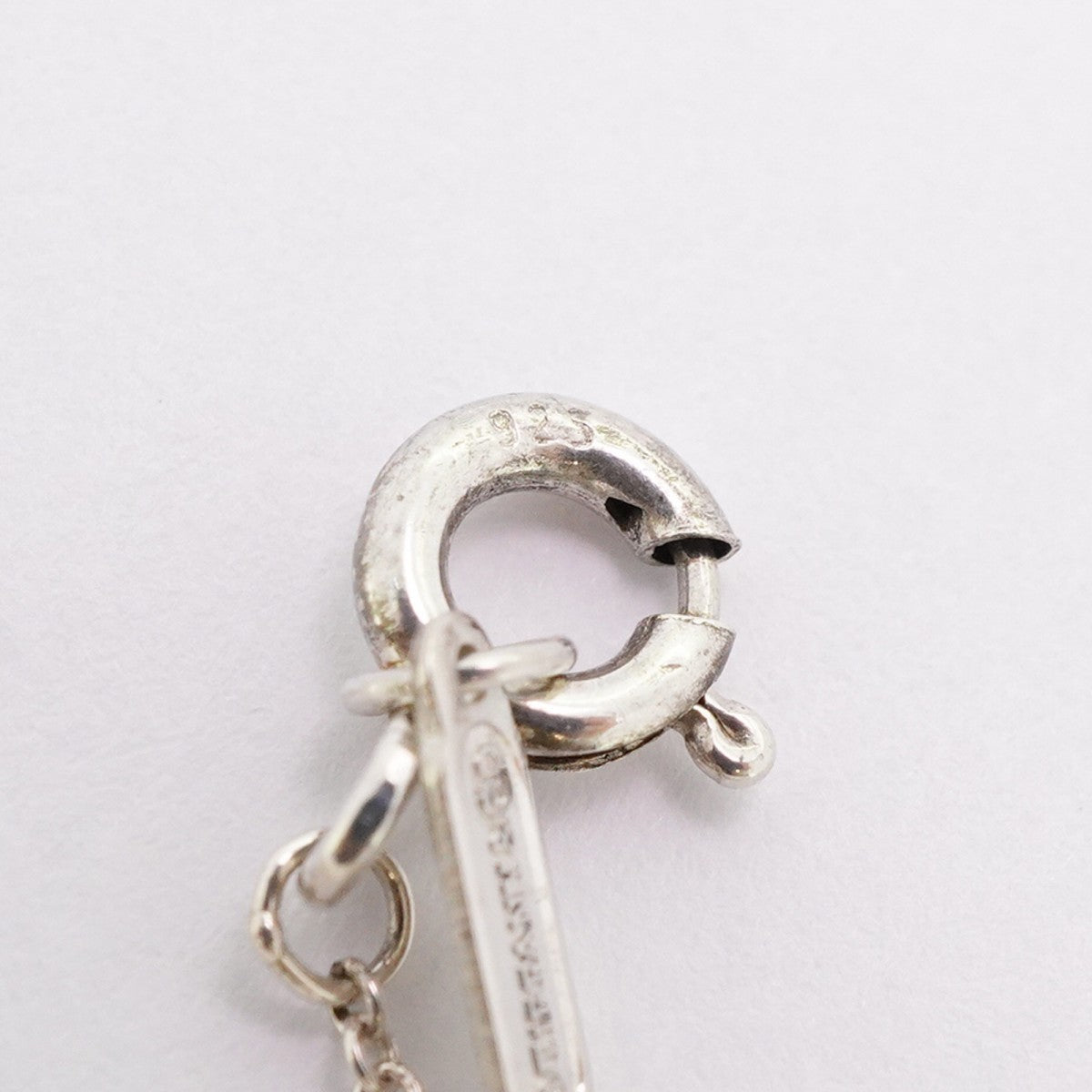 5jpb0462】ティファニー ネックレス ノーツ シルバー925【中古