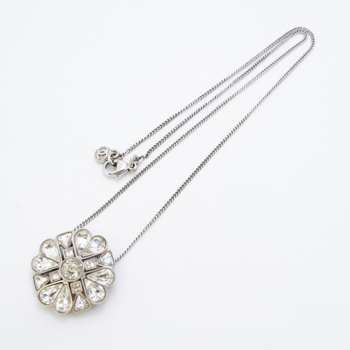 5jpb0473】シャネル ネックレス ココマーク クローバーモチーフ メタル