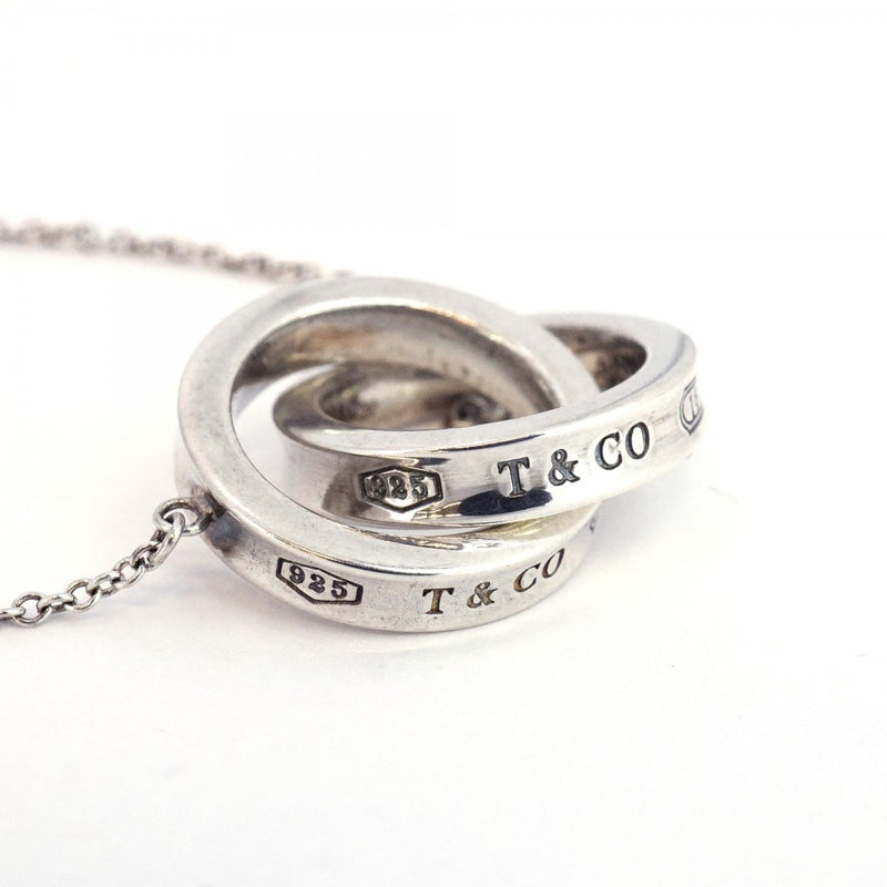 5jpb0476】ティファニー ネックレス インターロッキング シルバー925