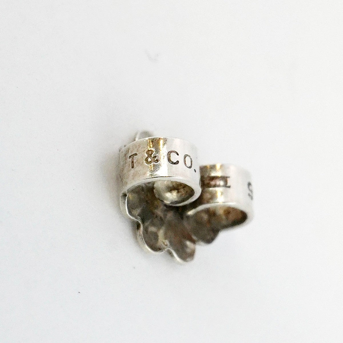 5jpb0485】ティファニー ピアス サマセット/メッシュ シルバー925