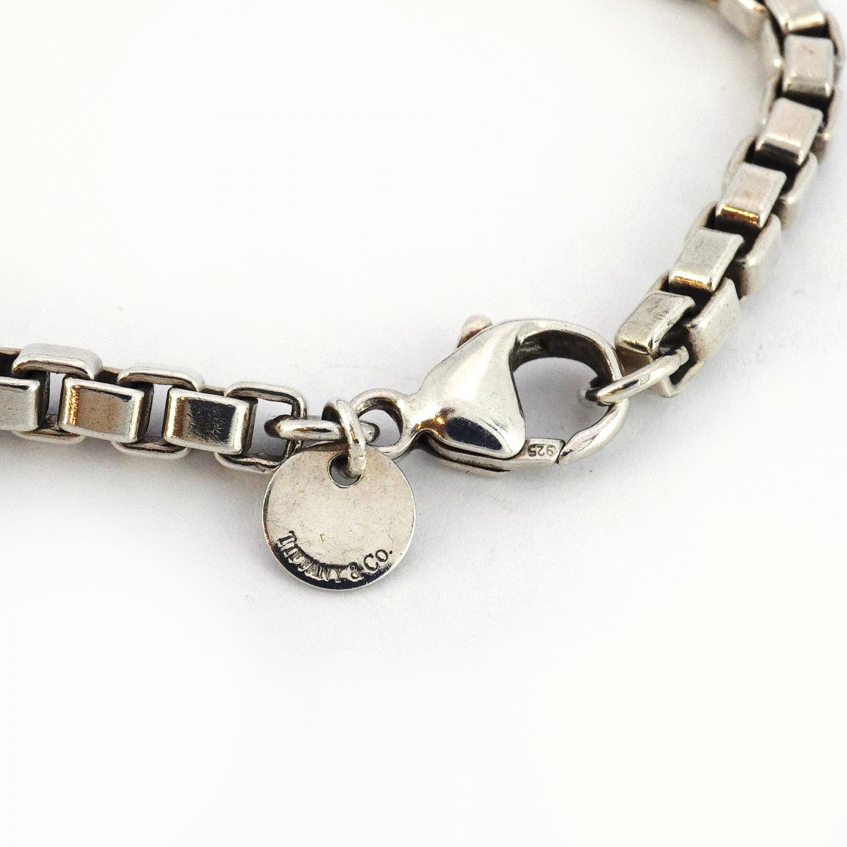 Tiffany & Co. シルバーブレスレット　ベネチアン　シルバー925 TIFFANY&Co.（ティファニー） ベネチアン ブレスレット 腕輪 チェーン