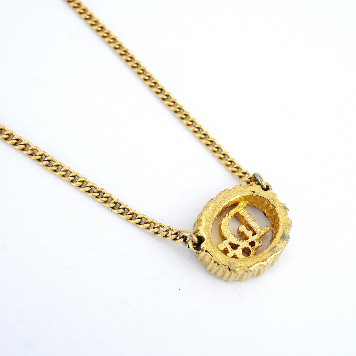 Dior✩ ディオール ゴールドメッキ 2連ネックレス 即発*DIOR ディオール CLAIR D LUNE ネックレス パール ゴールド (Dior