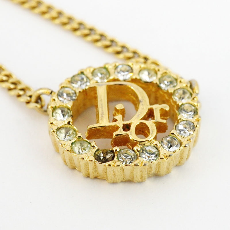 5jpb0492】クリスチャンディオール ネックレス ディオールロゴ GP