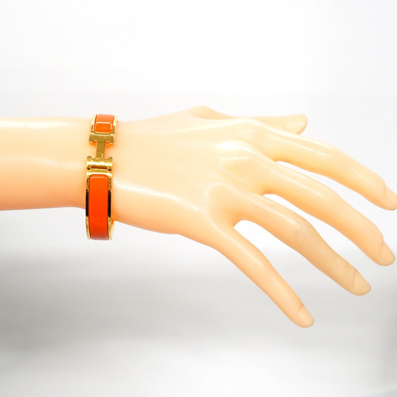 5jpb0497】エルメス バングル クリッククラックPM GPメッキ ゴールド