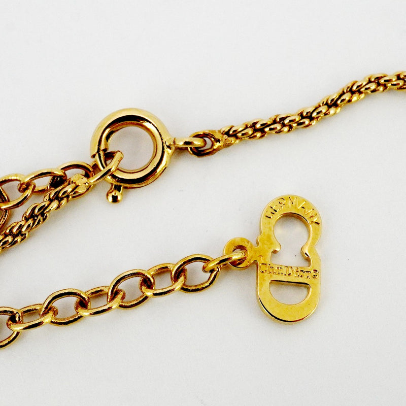 5jpb0504】クリスチャンディオール ネックレス ハートモチーフ GP