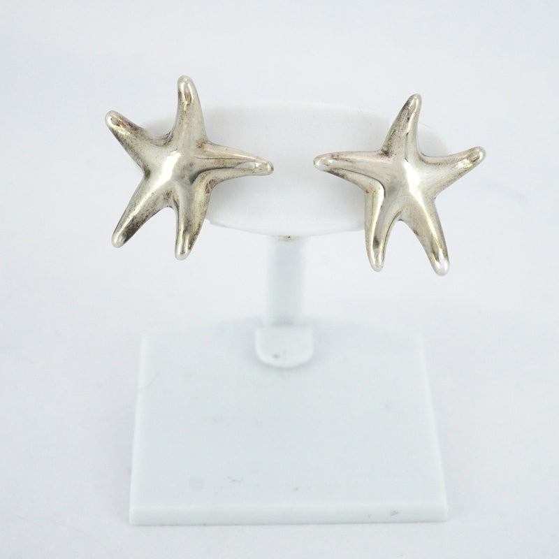 5jpb0506】ティファニー ピアス スターフィッシュ シルバー925【中古