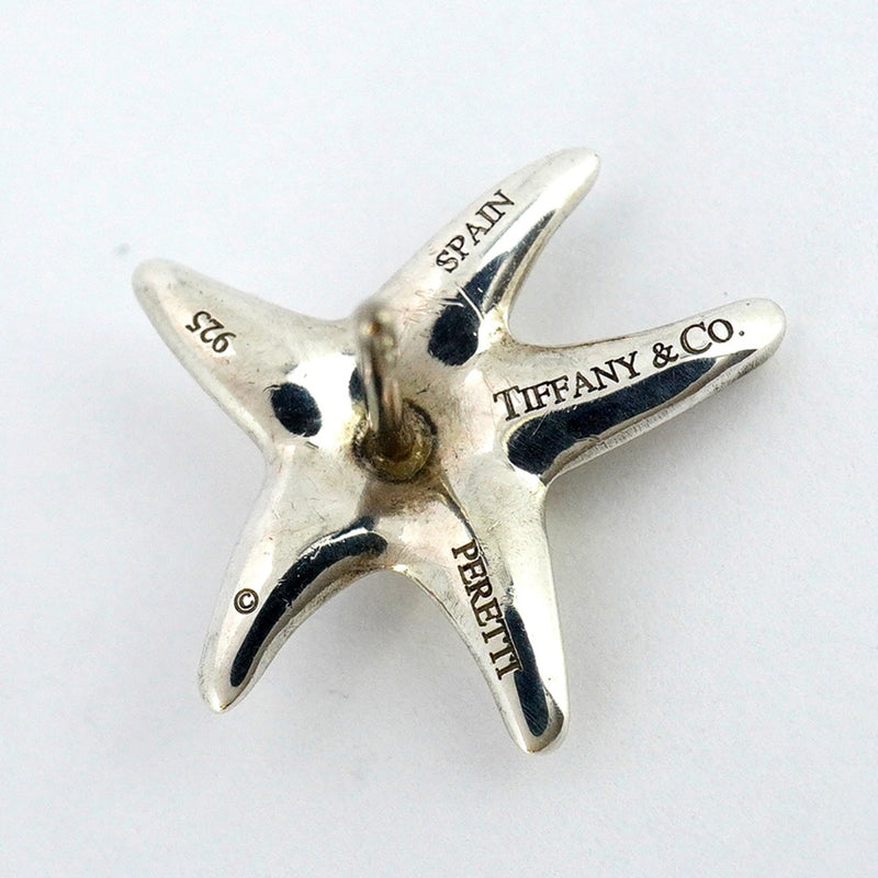 5jpb0506】ティファニー ピアス スターフィッシュ シルバー925【中古