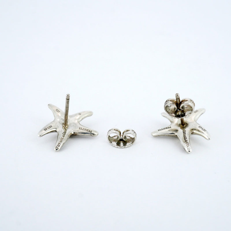 5jpb0506】ティファニー ピアス スターフィッシュ シルバー925【中古