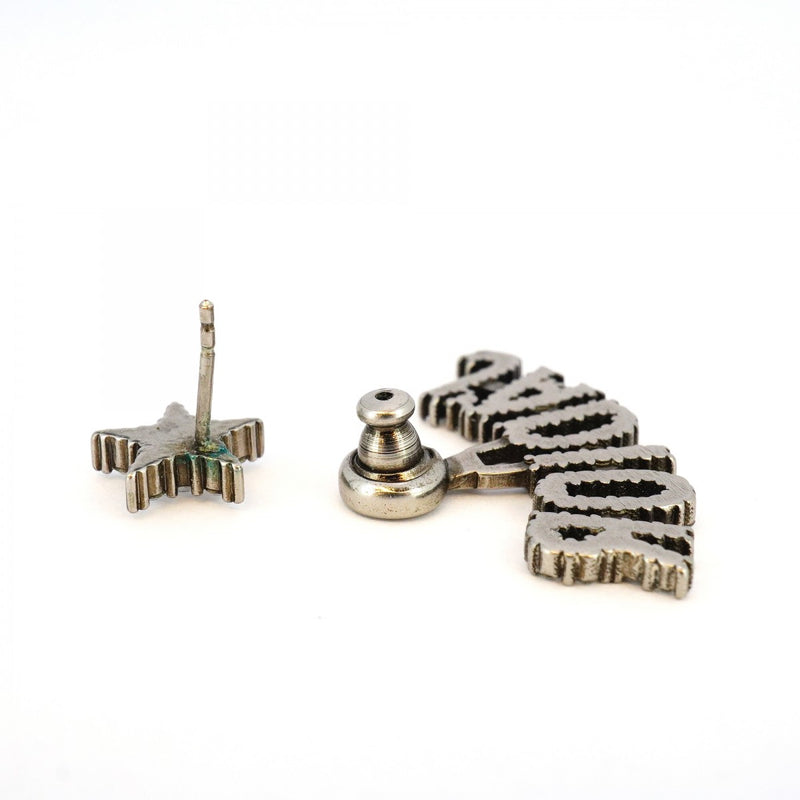 美品✨ クリスチャンディオール ピアス キー スター 鍵 星 ボールチェーン Dior】ピアス キー スター シルバー 鍵 星 ボールチェーン 希少