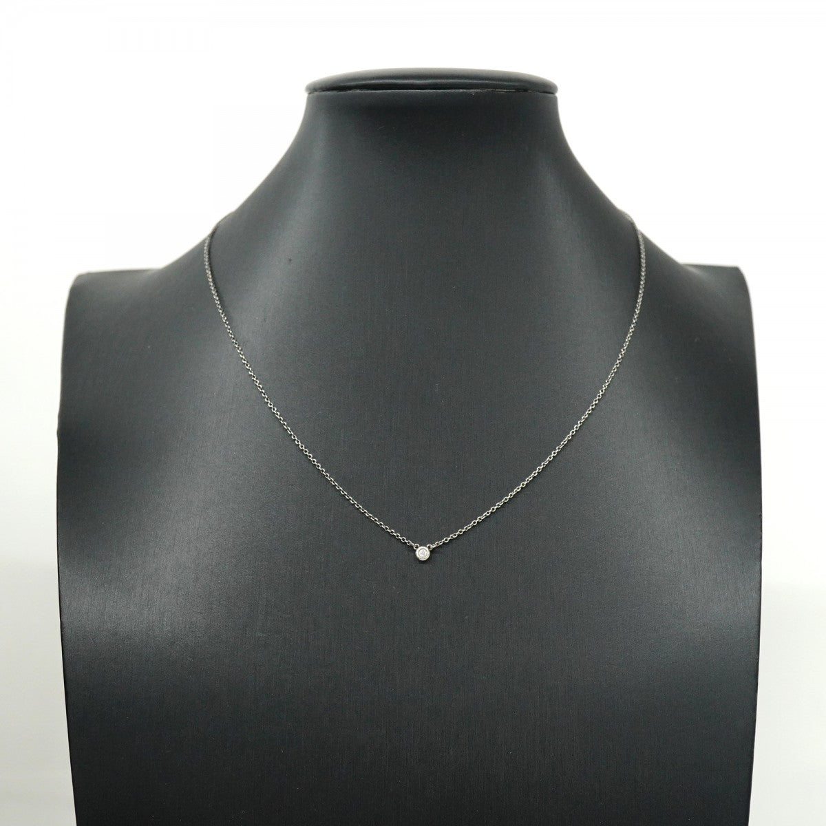 5jpb0534】ティファニー ネックレス バイザヤード 1PD シルバー925