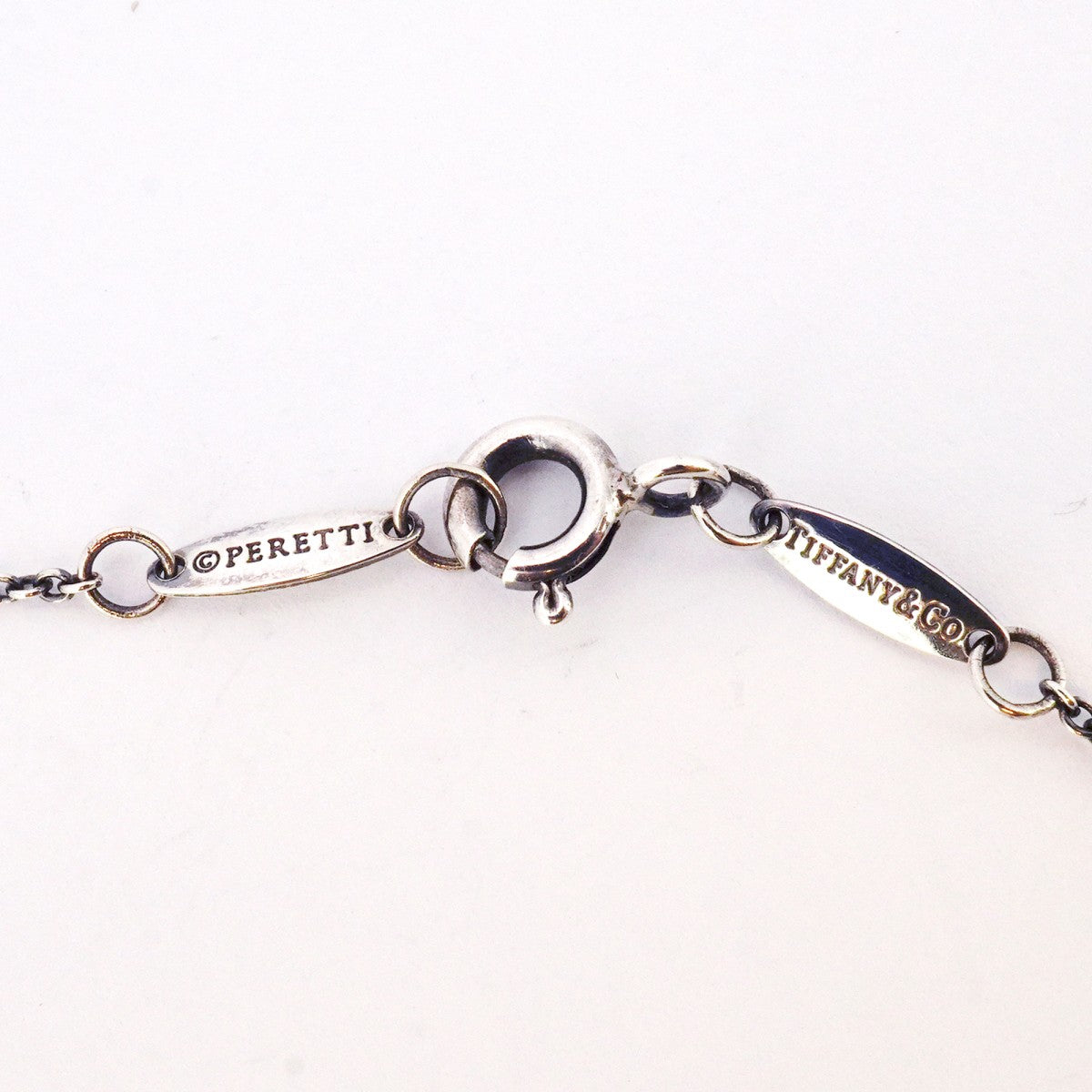 5jpb0534】ティファニー ネックレス バイザヤード 1PD シルバー925