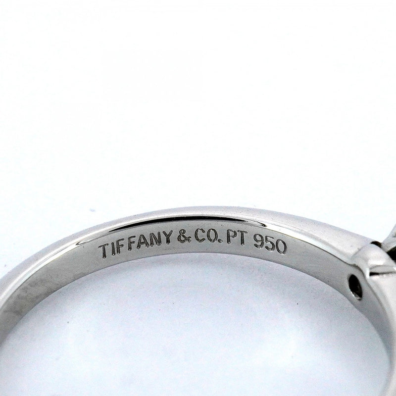 5jpb0565】ティファニー リング ソリティア 1PD Pt950 プラチナ