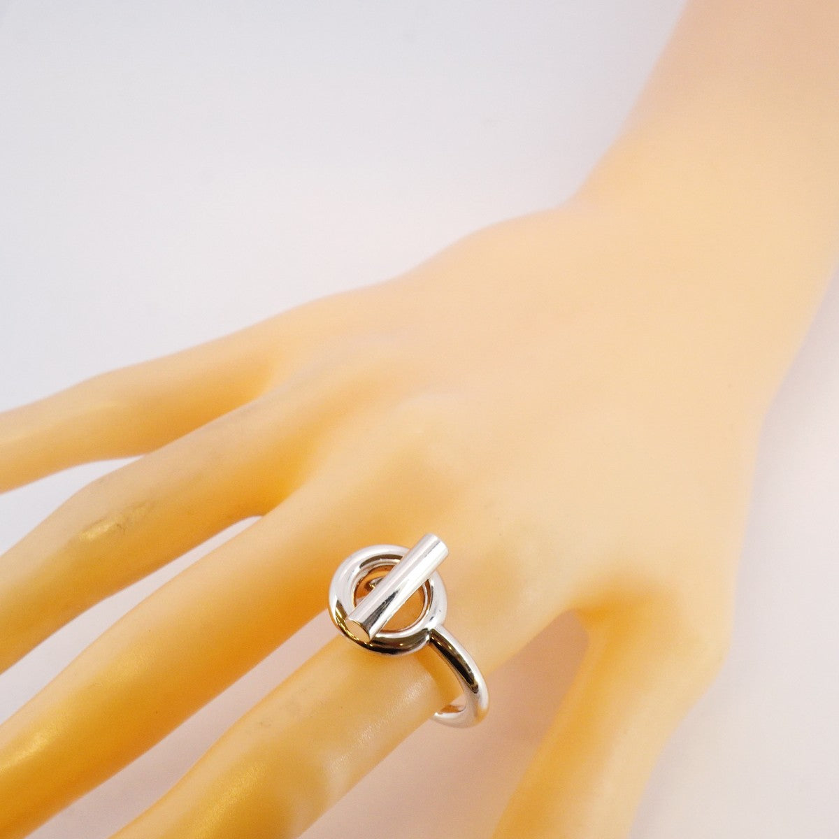 5jpb0570】エルメス リング エシャペ シルバー925 ＃56【中古】メンズ