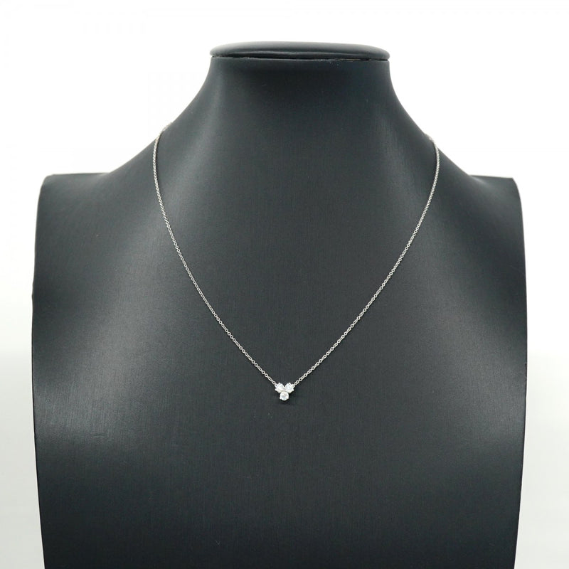 5jpb0572】ティファニー ネックレス アリア 3PD Pt950 プラチナ