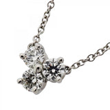 5jpb0572】ティファニー ネックレス アリア 3PD Pt950 プラチナ