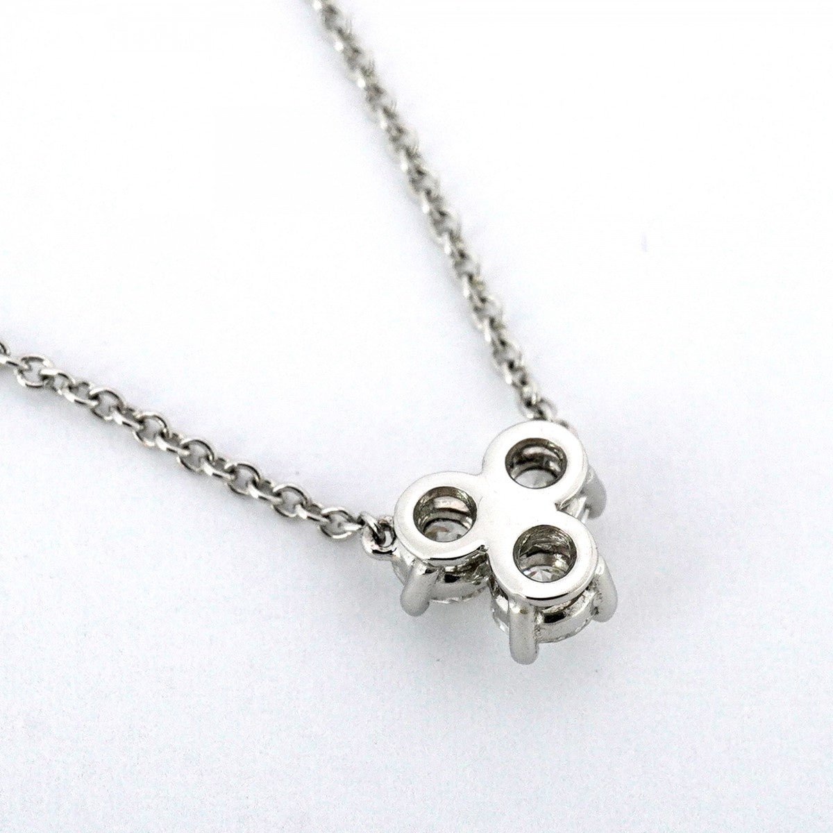 5jpb0572】ティファニー ネックレス アリア 3PD Pt950 プラチナ