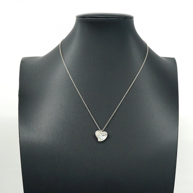 5jpb0574】ティファニー ネックレス カーブドハート シルバー925【中古