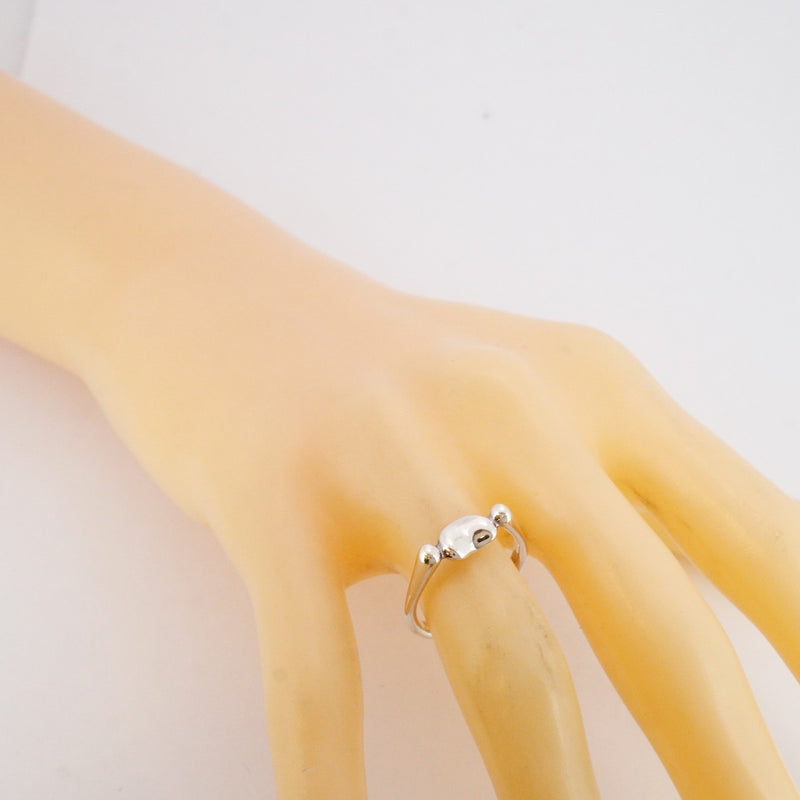 CANDY様　極美品✨️　ティファニー　ビーン　リング　11号 シルバー　925 5jpb0581】ティファニー リング ビーン シルバー925 11号【中古