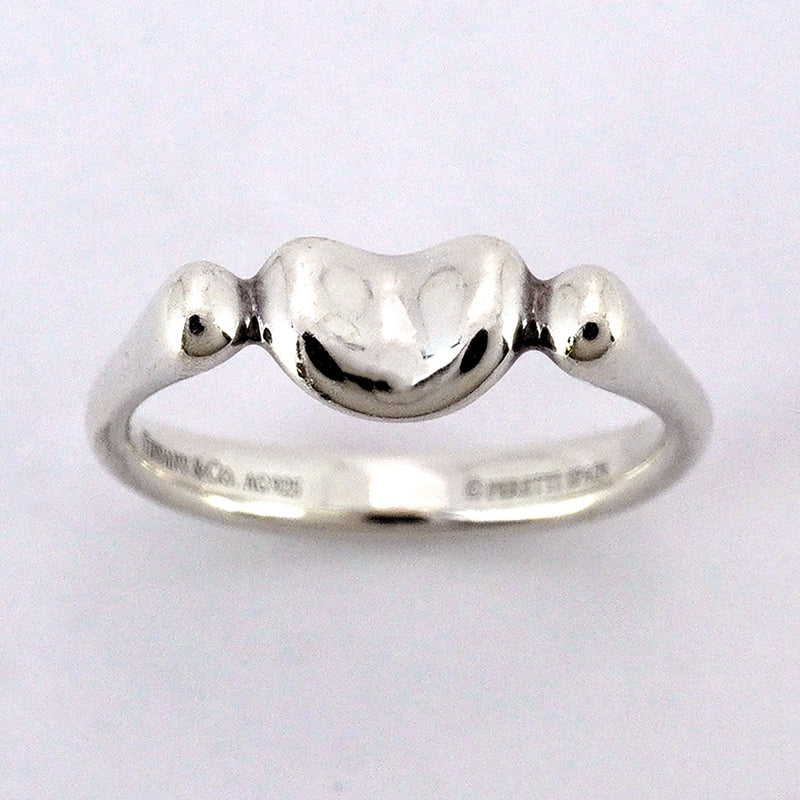 5jpb0581】ティファニー リング ビーン シルバー925 11号【中古