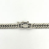 【5khd323】喜平 ブレスレット Pt850 プラチナ 6面 ダブル 18.3cm 10.4g キヘイ【中古】メンズ レディース ユニセックス