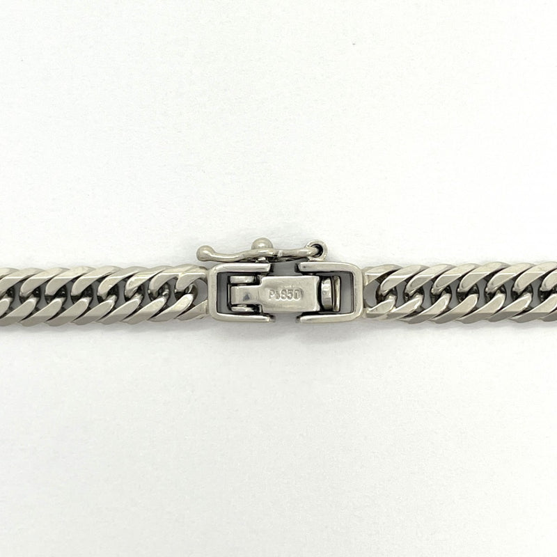 【5khd323】喜平 ブレスレット Pt850 プラチナ 6面 ダブル 18.3cm 10.4g キヘイ【中古】メンズ レディース ユニセックス