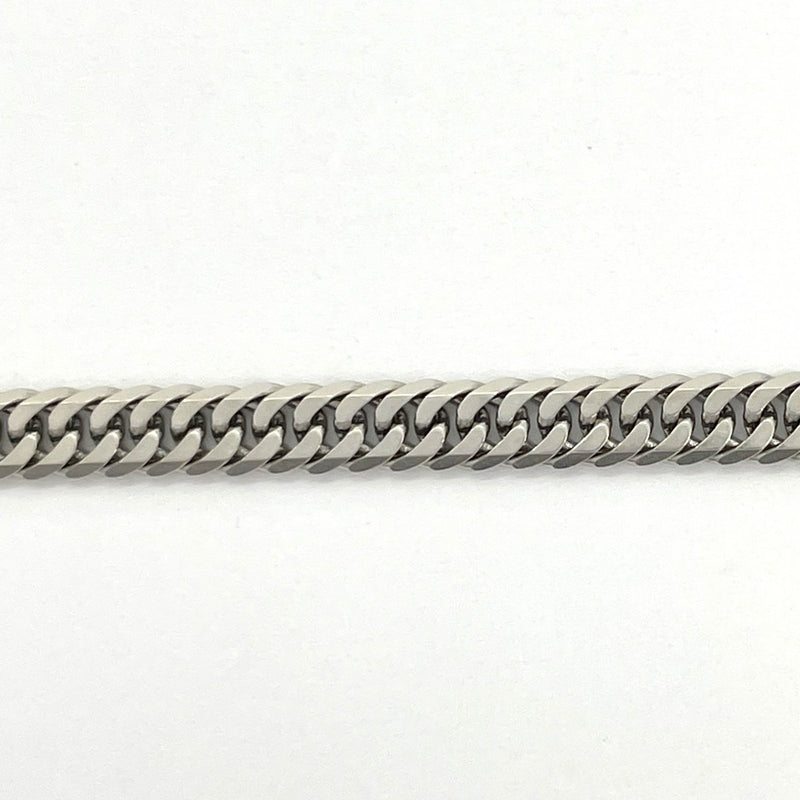 【5khd323】喜平 ブレスレット Pt850 プラチナ 6面 ダブル 18.3cm 10.4g キヘイ【中古】メンズ レディース ユニセックス