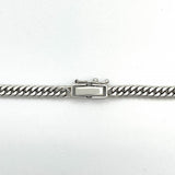 【5khe006】喜平 ネックレス Pt850 プラチナ 6面 ダブル 50.2cm 30.4g キヘイ【中古】メンズ レディース ユニセックス